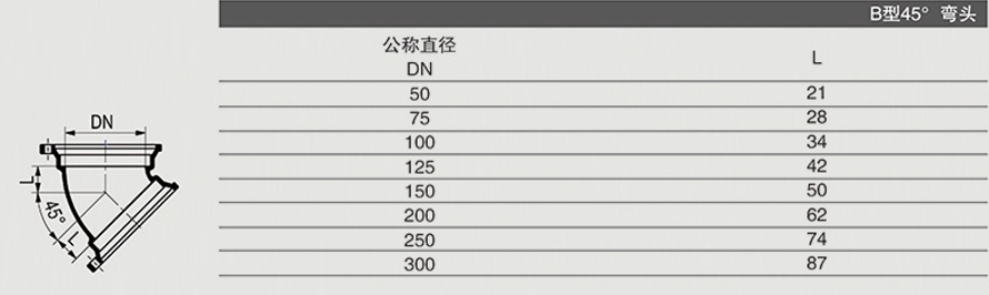 B型45° 弯头1